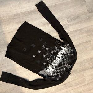 Hurley Black Graphic Long Sleeve Shirt